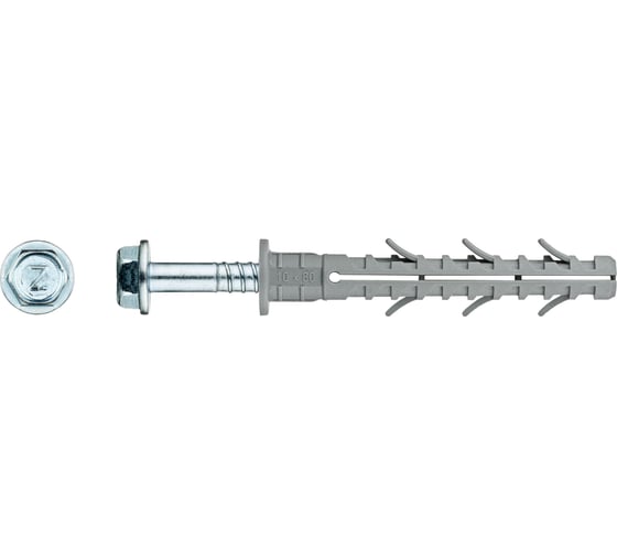 Фасадный дюбель Tech-Krep TSX-500 10x80 50 шт. 155799 1