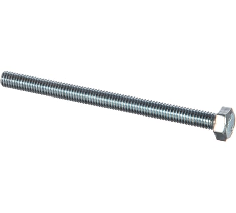 Болт DIN933 с шестигранной головкой оцинкованный М6x80 8 шт Zitar 102965