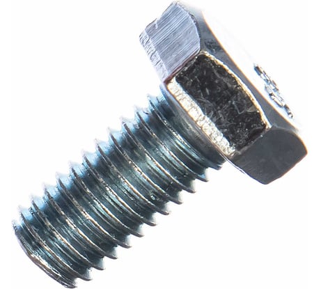 Болт Tech-Krep/Zitar DIN933 с шестигранной головкой, оцинкованный М8х16 15 шт - пакет 102966