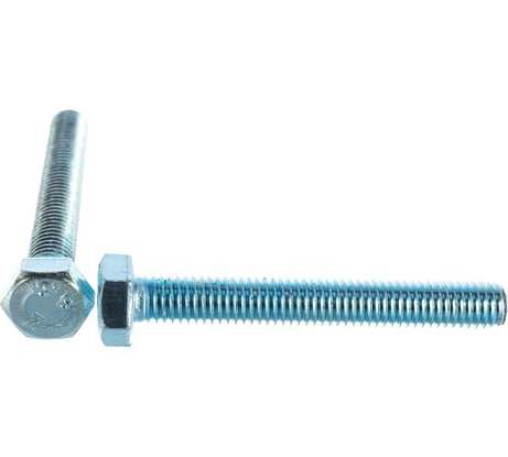Болт Tech-Krep/Zitar DIN933 с шестигранной головкой, оцинкованный М8х60 6 шт - пакет 102973