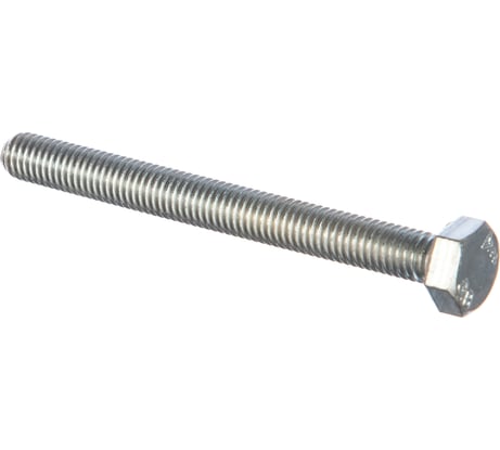 Болт с шестигранной головкой DIN933 оцинкованный М8x80 мм, 2 шт в пакете Zitar 126512