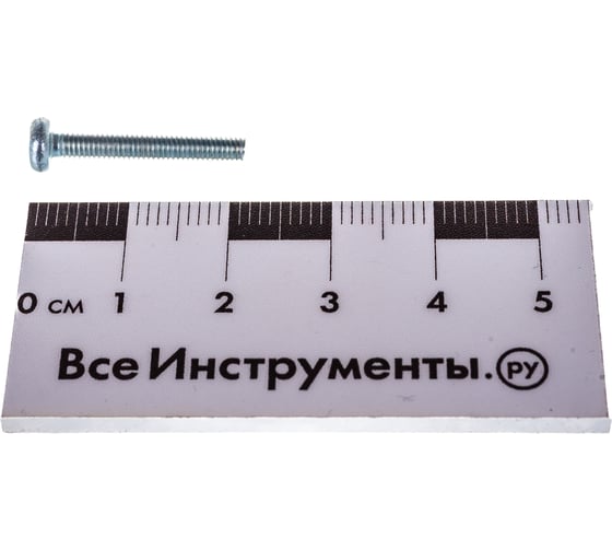 Винт Tech-Krep/Zitar DIN7985 с полукруглой головкой, оцинкованный М3х20 10 шт - пакет 103008