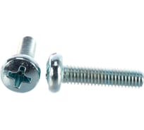 Винт Tech-Krep DIN7985 с полукруглой головкой, оцинкованный М5х20 12 шт - пакет 126574