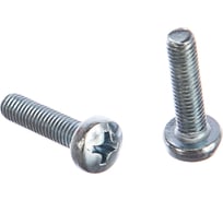 Винт Tech-Krep/Zitar DIN7985 с полукруглой головкой, оцинкованный М5х20 18 шт - пакет 103016