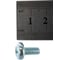 Винт Zitar DIN7985 с полукруглой головкой оцинкованный М6x12, 12 шт. (пакет) 126579 3
