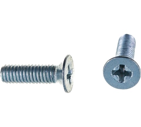 Винт Zitar DIN965 с потайной головкой оцинкованный М3x10, 30 шт. (пакет) 126584