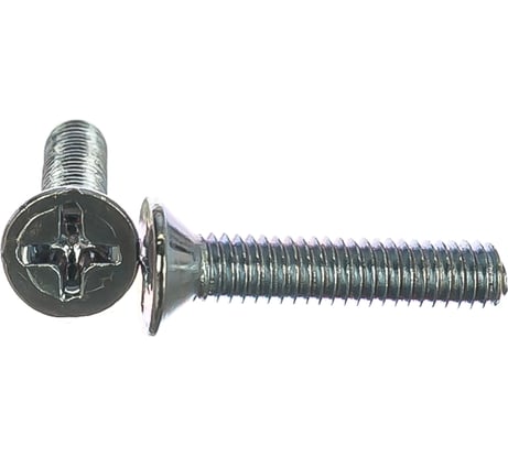 Винт Zitar DIN965 с потайной головкой оцинкованный М4x20, 14 шт. (пакет) 126587