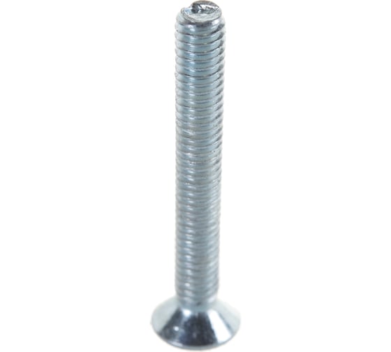 Винт Tech-Krep/Zitar DIN965 с потайной головкой, оцинкованный М4х30 12 шт - пакет 126589