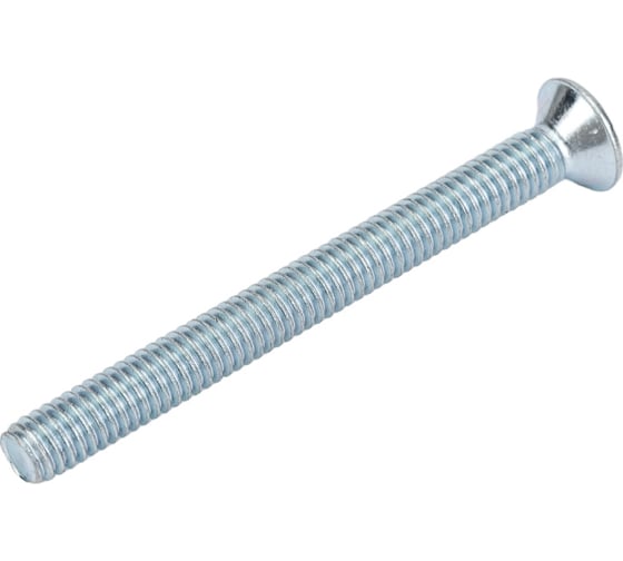 Винт Tech-Krep/Zitar DIN965 с потайной головкой, оцинкованный М4х40 9 шт - пакет 126590