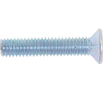 Винт Tech-Krep/Zitar DIN965 с потайной головкой, оцинкованный М6х30 10 шт - пакет 103002
