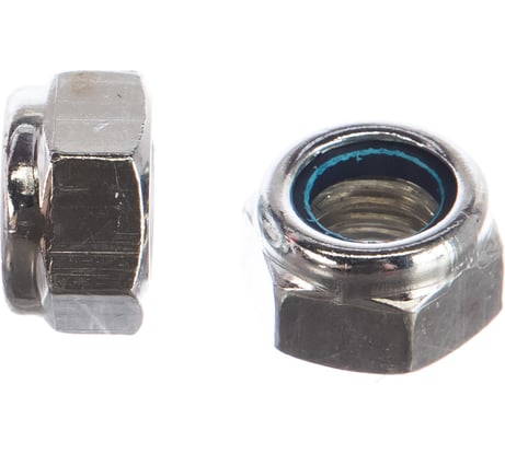 Самоконтрящаяся гайка Tech-Krep/Zitar DIN985 оцинкованная М12 4 шт - пакет 112252