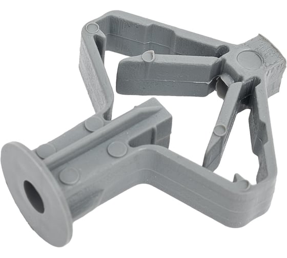 Дюбель бабочка для гипсокартона Tech-Krep/Zitar 10х50 с саморезом 4х60 40 шт- пакет 126702