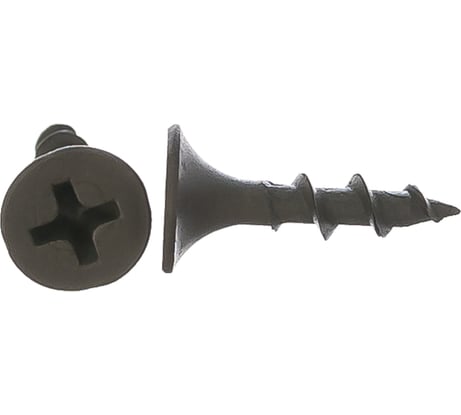 Саморез VIPкрепеж черный 3.5х16 к 20100 VIP