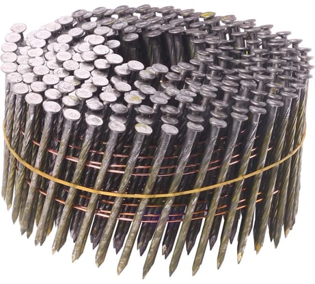 Барабанный гвоздь Пневмопарк 2,5х70 мм, винтовой 1200 шт МР-651889