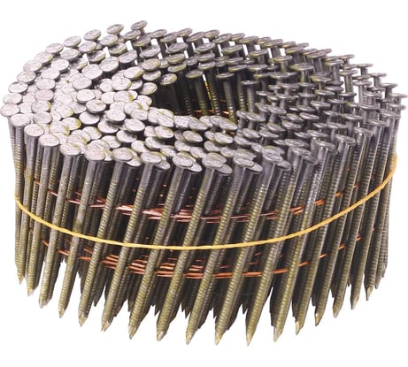Барабанный гвоздь Пневмопарк 2,5х70 мм, ершённый 1200 шт МР-651896