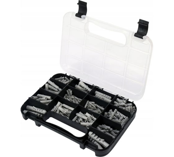 Набор дюбелей YATO 266 предметов, пластиковый кейс YT-36502 1