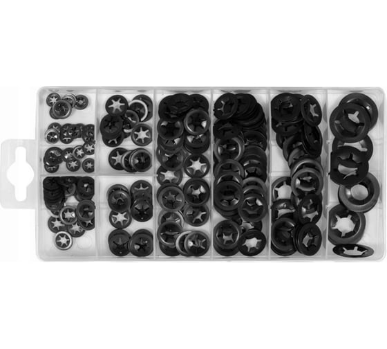 Набор пружинных замков YATO 260 предметов, пластиковый кейс YT-06860 ...