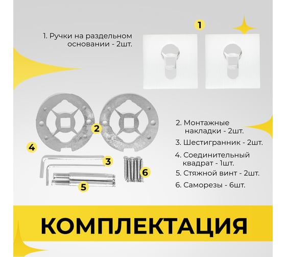 Декоративная накладка под цилиндр ABRISS et 2101 mwp белый матовый 30045