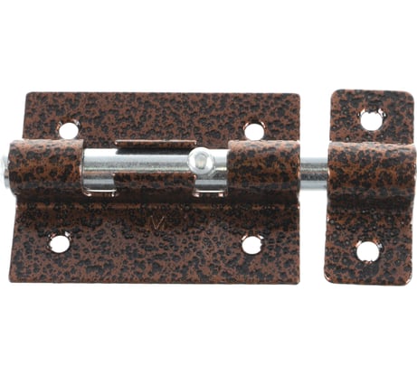 Дверная задвижка Tech-Krep/Zitar 7 медь -пакет 138875