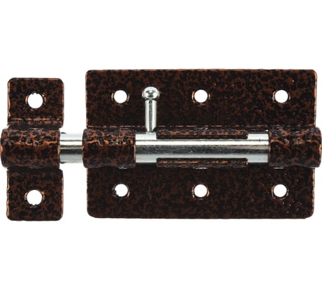 Дверная задвижка Tech-Krep/Zitar 8 медь -пакет 138879