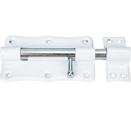 Накладная задвижка Tech-Krep/Zitar 2/100 белая -пакет 138883