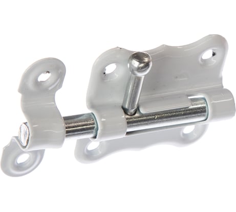 Накладная задвижка Tech-Krep/Zitar 2 белая -пакет 138889