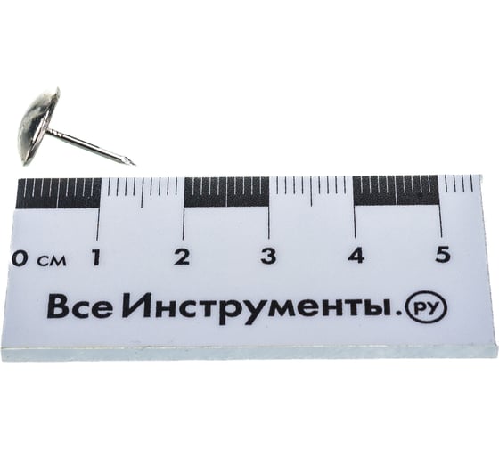 Декоративные гвозди Tech-Krep/Zitar Сфера 11 мм, 1,3х16 мм, Никель 30шт - пакет 130862