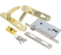 Врезной замок ПРОСАМ 78102-ЗВ4-3 золото 11978