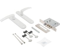 Врезной замок ПРОСАМ 76803-ЗВ9-8/13 белый 9178