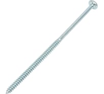 Саморез с полукруглой головкой ZAMETAL 5,5x120 мм, крест шлиц, DIN 7981, цинк, 50 шт. ZA100336