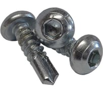 Саморез со сверлом и полусферической головкой ZAMETAL 5,5x22 мм, DIN 7504N, SW, цинк, 1000 шт. ZA110212