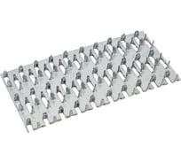 Гвоздевая пластина Tech-Krep оцинкованная, зуб 8 мм, 132х60х1,0 мм - накл. 124439