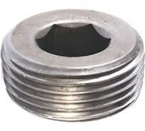 Резьбовая пробка с внутренним шестигранником ZAMETAL М16x1,5 мм, DIN 906, Б/П, 200 шт. ZA073103