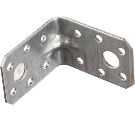 Уголок крепежный оцинкованный усиленный 50x50x36 мм, накл. Zitar 124410