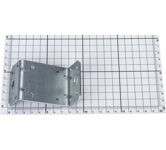 Крепежный Z-образный уголок Tech-Krep оцинкованный 35х70х35х55х2,0 мм - накл. 124397