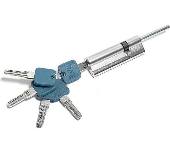 Цилиндровый механизм KALE KILIT 164YGSSX, 70+10+26S: 106mm, NP, 5K, WB, к-ш 164YGSSX0003 1