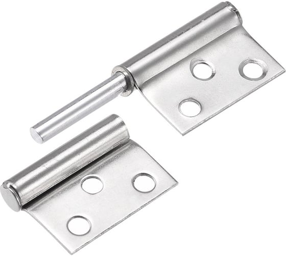 Карточная петля Brante левая 3030-75x55 мм, нержавеющая сталь, 2 шт. 456256