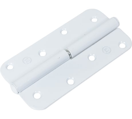 Накладная петля Tech-Krep/Zitar левая ПН1-130 белая 1 шт. пакет 148209