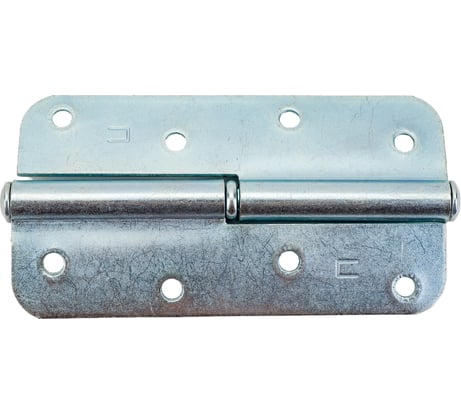 Накладная петля Tech-Krep/Zitar правая ПН1-130 цинк 1 шт. пакет 148191