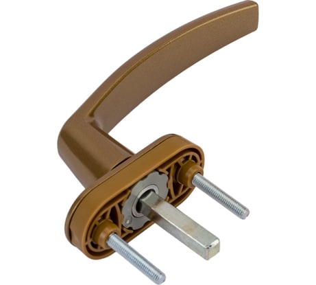 Ручка оконная Tech-Krep Vic, металл, штифт 35 мм, золото 1 шт. пакет 152058