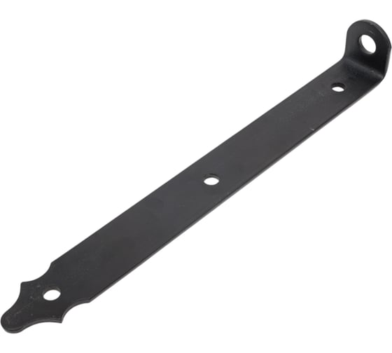 Проушина воротная фигурная Tech-Krep 350x45x40, черный, накл. 148393