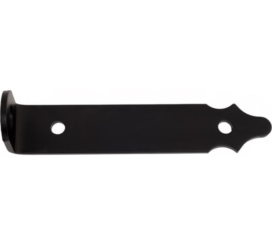Проушина воротная фигурная Tech-Krep 200x45x40 мм, черный, накл. 148392