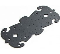 Пластина декоративная фигурная Tech-Krep 180-80 мат черный - накл. 148344