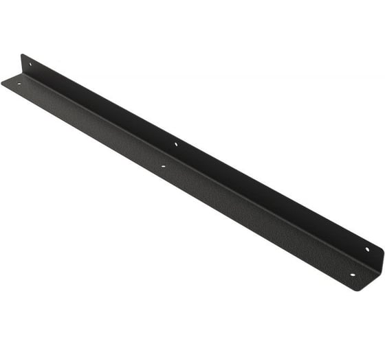 Кронштейн для крепления барной стойки к стене DIY STORE DS 600x40x30 мм, цвет черный 1706004030 B