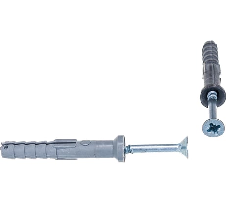 Дюбель-гвоздь Tech-Krep 6х40 потайная манжета, полипропилен 16 шт - пакет 102943