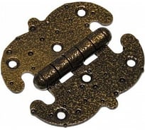 Универсальная накладная фигурная петля Tech-Krep FRS1-110 ст. бронза 1 шт. пакет 148232