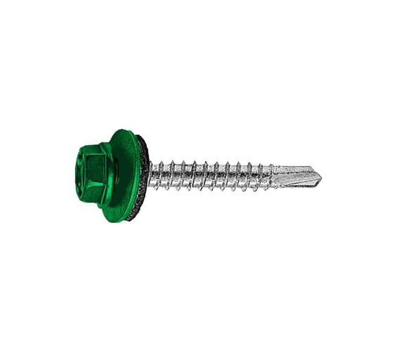 Кровельный саморез SWFS RAL-6002 ZP 4,8х35, 250шт тов-048452 1