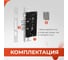 Врезной замок для китайской двери BASARA a-16 r / autо cp, правый, автомат, с круглым ригелем, cp хром 40045 3