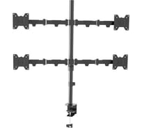 Настольное крепление для четырех мониторов Wize Wdm4-26 14"-26", vesa 75x75, 100x100, макс. нагрузка 10 кг, расст. от основания 374 мм 138859 27741528