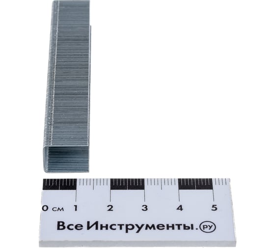 Скоба высокопрочная закаленная 53 ТИП (1000 шт; 14 мм) Центроинструмент 1565-14